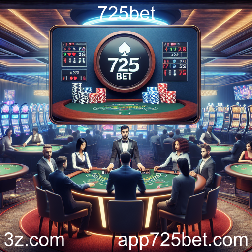 Experiência Imersiva no Cassino Ao Vivo do 725bet