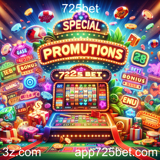 Descubra as Promoções Especiais da 725bet